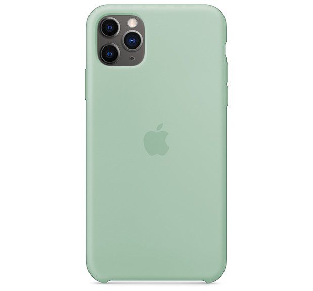 фото Чехол-накладка Silicone Case Series для Apple iPhone 11 Pro Max (мятный)