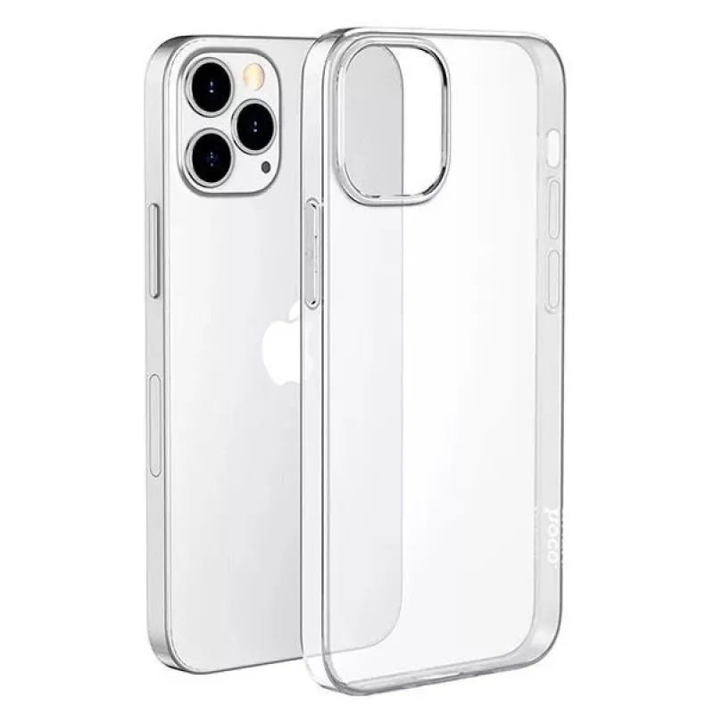 фото Чехол-накладка Hoco Light Series TPU для iPhone 14 Plus силиконовый (прозрачный)