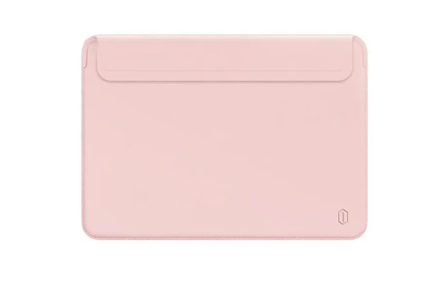 фото Чехол для ноутбука WIWU Skin Pro II PU Leather Sleeve для Apple MacBook Pro 16 (розовый)