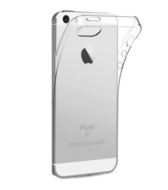 фото Чехол-накладка Vouni Protective Case для Apple iPhone SE/5S/5 силикон (прозрачный)