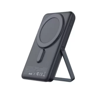 фото Внешний аккумулятор WiWU Snap Cube Magsafe Magnetic Wireless Charger 10000 mAh (SC10000WHT) (черный)