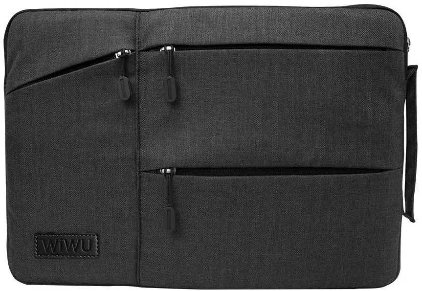 фото Чехол-сумка WiWU Pilot Laptop Sleeve для ноутбука до 13 Дюймов (черный)