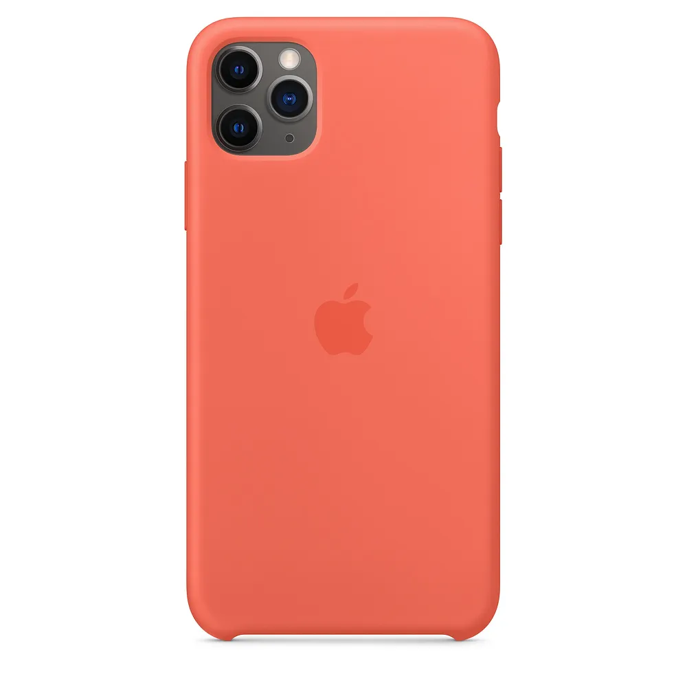 фото Чехол-накладка Silicone Case Series для Apple iPhone 11 Pro Max (оранжевый)