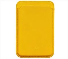 фото Чехол K-Doo Leather Wallet MagSafe (Yellow)