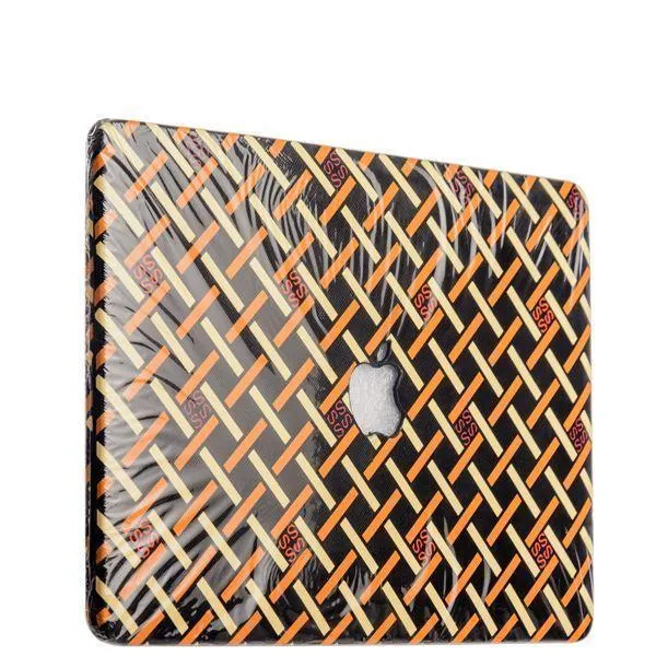 фото Чехол-накладка BTA-Workshop для Apple MacBook Pro Retina 13 (2012-2015) вид 13 плетенка (коричневый)