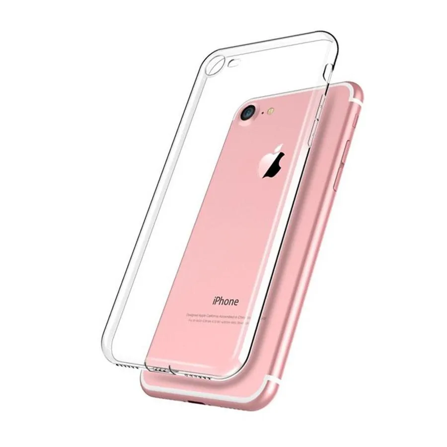 фото Чехол-накладка для Apple iPhone 7/8/SE(2020) силиконовый (прозрачный)