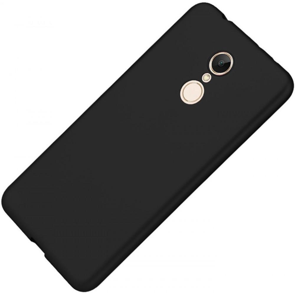 фото Чехол-накладка для Xiaomi Redmi 5 Plus силиконовый (черный)