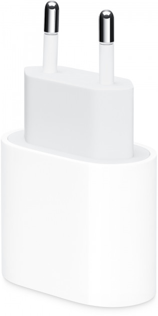 фото Сетевое зарядное устройство Apple 20W USB-C Power Adapter (белый) (MHJE3ZM/A)