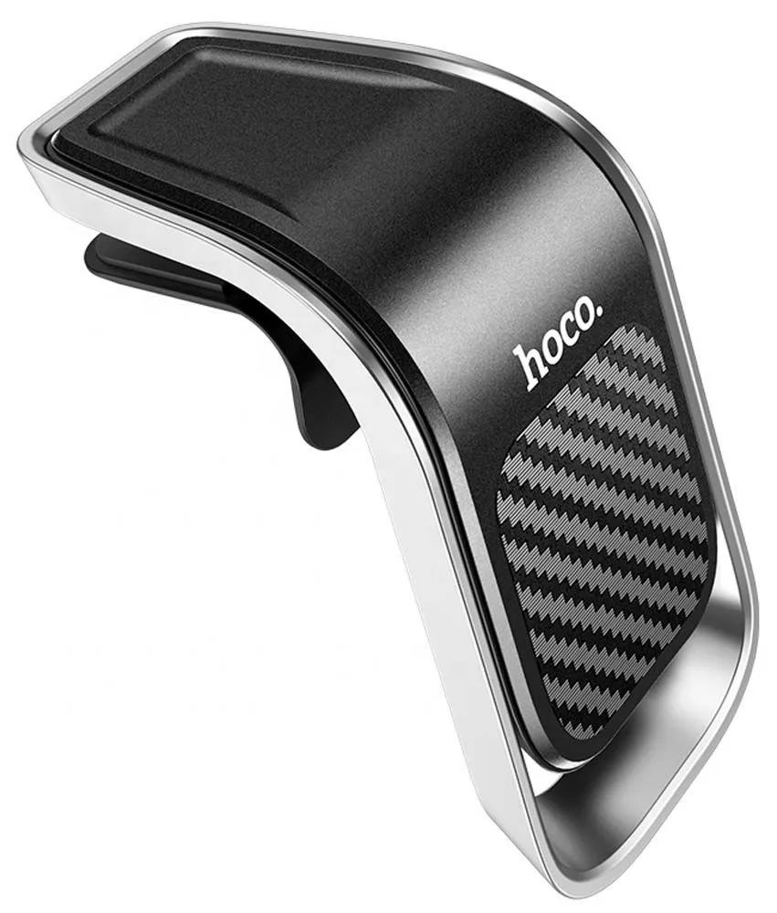 фото Автомобильный держатель Hoco (CA74) Universe для смартфона Magnetic holder в воздуховод (черный)