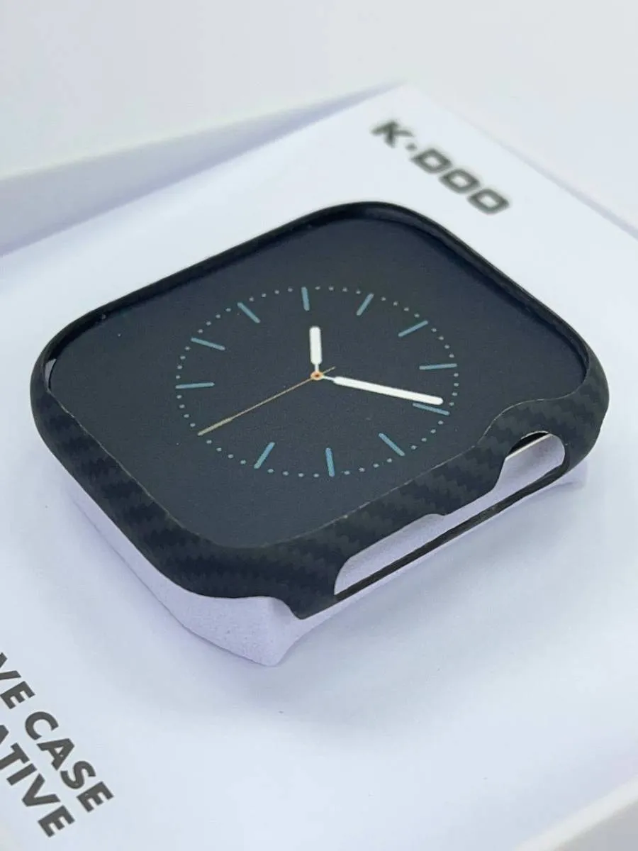 фото Чехол K-Doo Kevlar Edge для Apple Watch 49мм (черный)