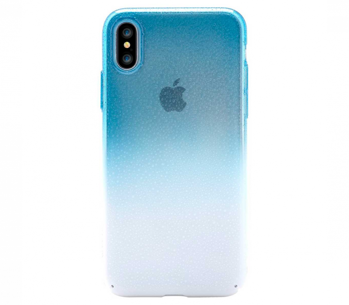 фото Чехол-накладка Devia Amber case для Apple iPhone X/Xs силиконовый (Blue)
