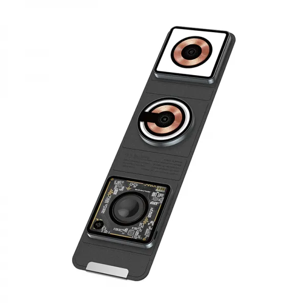 фото Беспроводное зарядное устройство WIWU Triple 15W 3 в 1 для iPhone/Apple Watch/AirPods (Wi-W001) (черный)