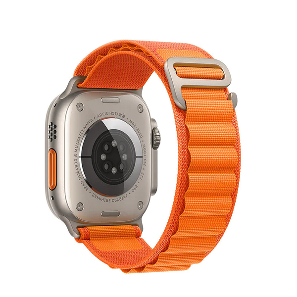 фото Ремешок Hoco WA13 Original Alpine Loop для Apple Watch 42/44/45/49mm нейлон (оранжевый)