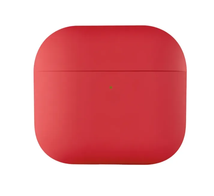 фото Чехол Silicone Case для AirPods 3 силиконовый (красный)