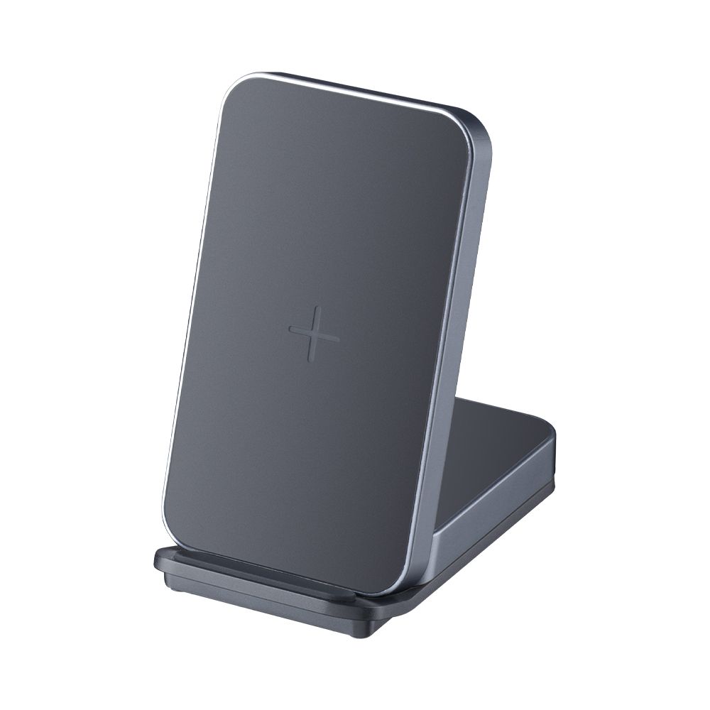 фото Беспроводное зарядное устройство Deppa Charging Stand 2 в 1 (D-24027) для iPhone / AirPods 20W (черный)