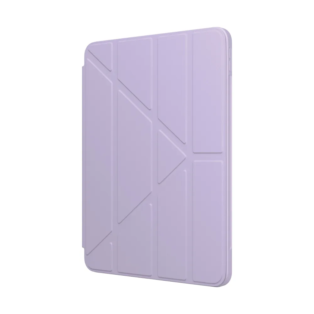 фото Чехол-книжка WIWU Defender Protective Case для Apple iPad 10.2"/10.5" (2018-2021) (полиуретан с подставкой) (фиолетовый)