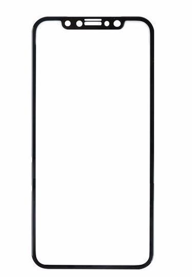 фото Защитное стекло Tempered Glass для Apple iPhone 11 Pro/Xs/X (черная рамка)