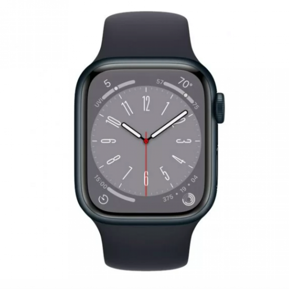 Apple Watch Series 8 41mm (GPS) Midnight Aluminum Case with Midnight Sport Band (MNP53) б/у