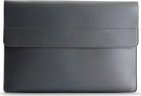 фото Чехол-конверт Tech-Protect Chloi для Apple MacBook 13" искусственная кожа (темно-серый)