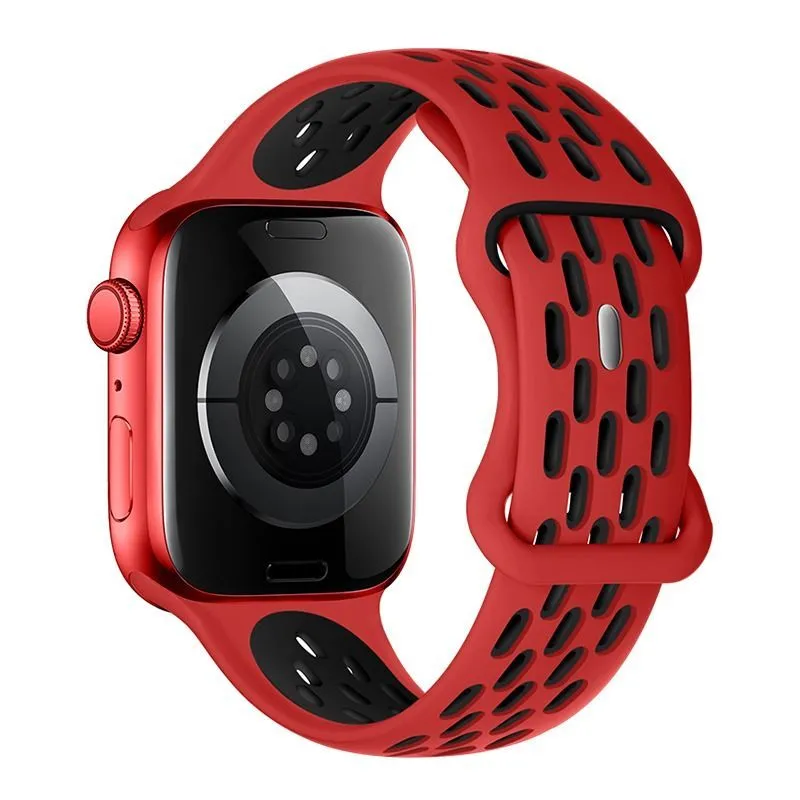 фото Ремешок Hoco WA19 Flexible для Apple Watch 42/44/45/49mm силикон (красный)